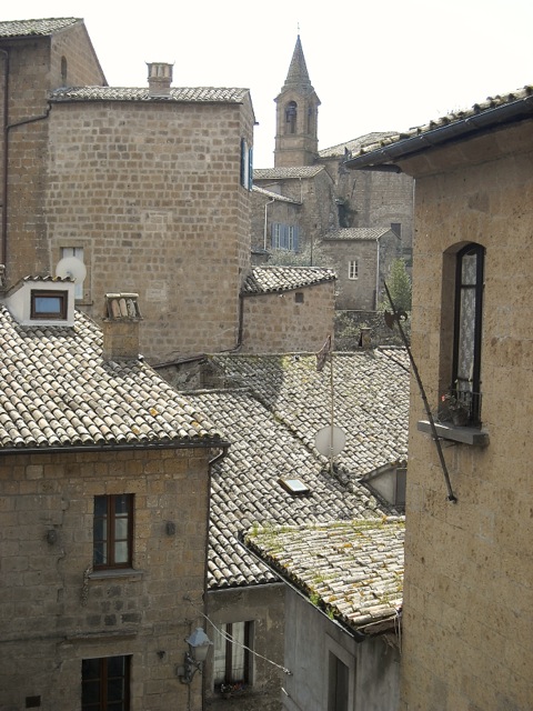 Orvieto rooftops
