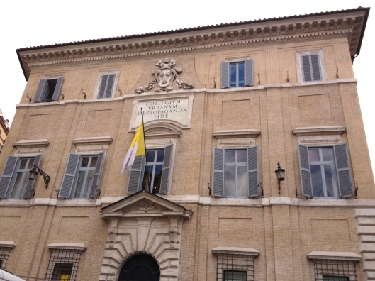 Palazzo di Propaganda: Bernini's facade